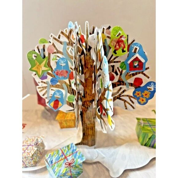 Vintage 2008 Eric Carle's Dream Snow Pop-Up Advent Calendar Interactive‎ Art - Picture 6 of 12